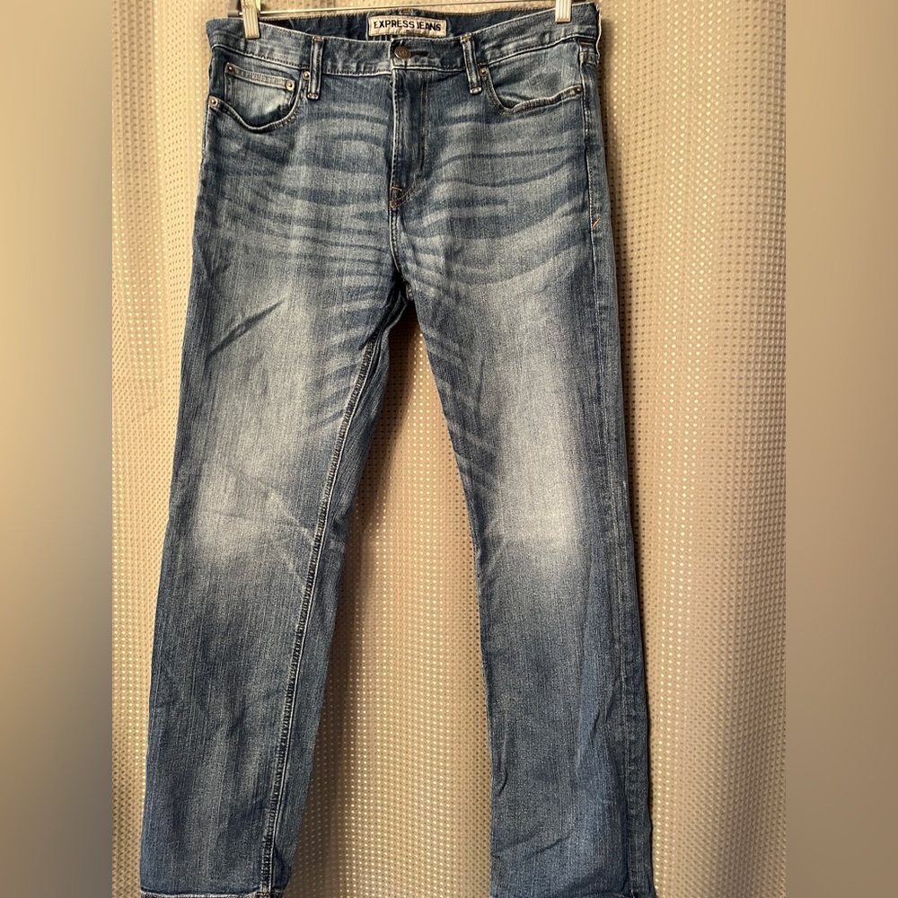 Men's Express Kingston Classic Fit Jeans SZ 34/34